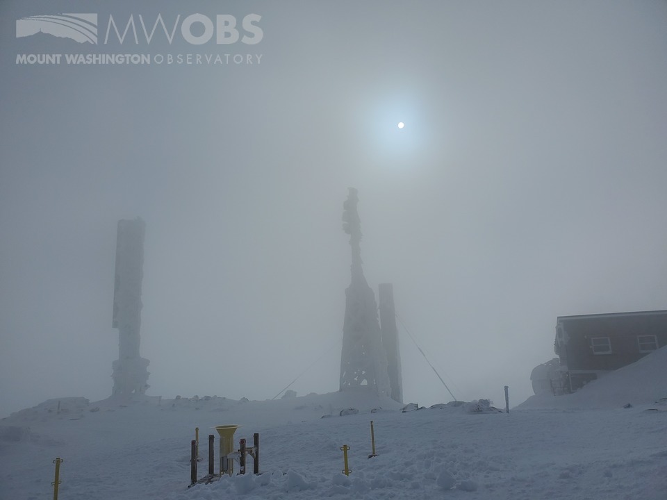 Surreal sci-fi-esque landscape as a cloud drifts through.